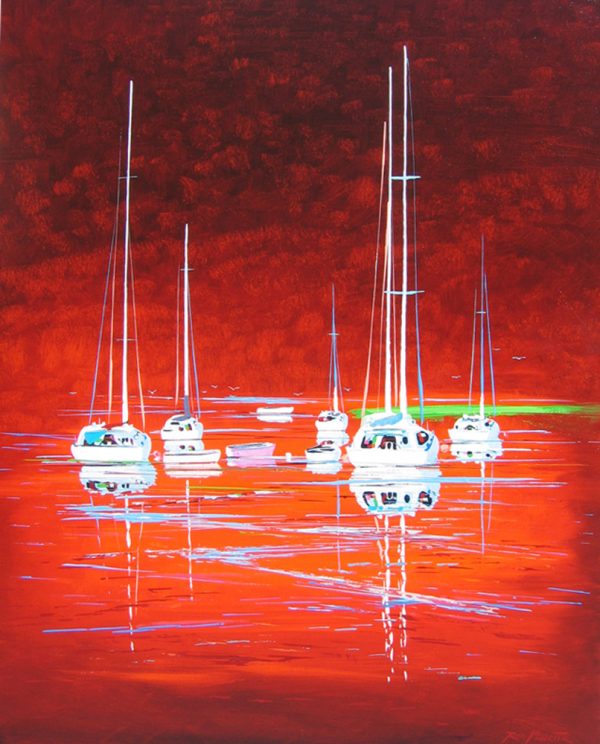 Yachts at Sunrise